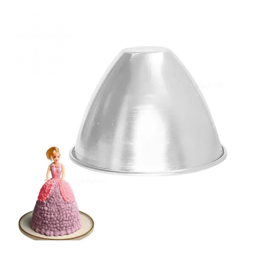 Aluminium Doll Cake Tin Mould